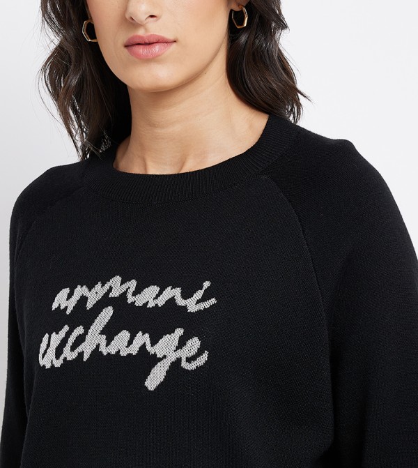 Armani Exchange - Black Sweaters