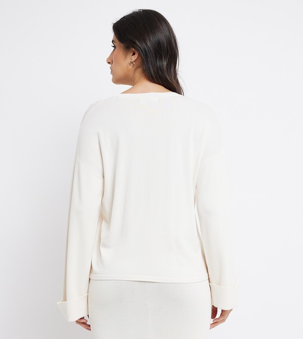 ارماني اكستشينج ارماني اكستشينج - أوف وايت Sweaters