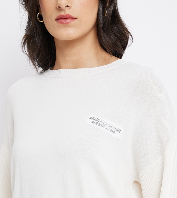 ارماني اكستشينج ارماني اكستشينج - أوف وايت Sweaters
