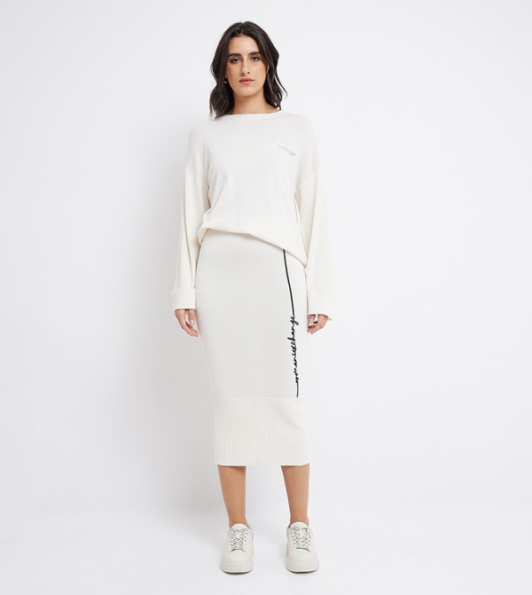 ارماني اكستشينج ارماني اكستشينج - أوف وايت Sweaters