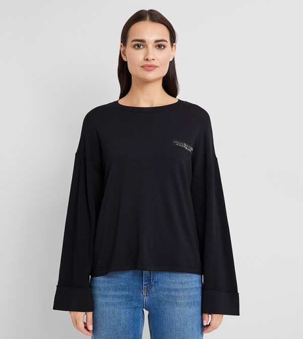 Armani Exchange - Black Sweaters