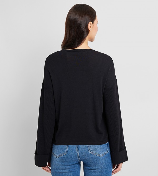 Armani Exchange - Black Sweaters
