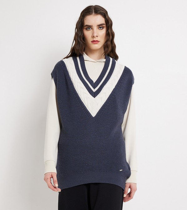 Armani Exchange - Navy Sweaters