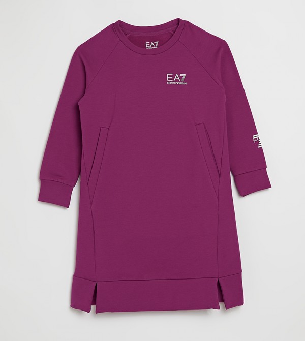EMPORIO ARMANI  - Purple Casual Dress