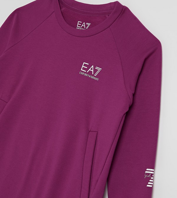 EMPORIO ARMANI  - Purple Casual Dress