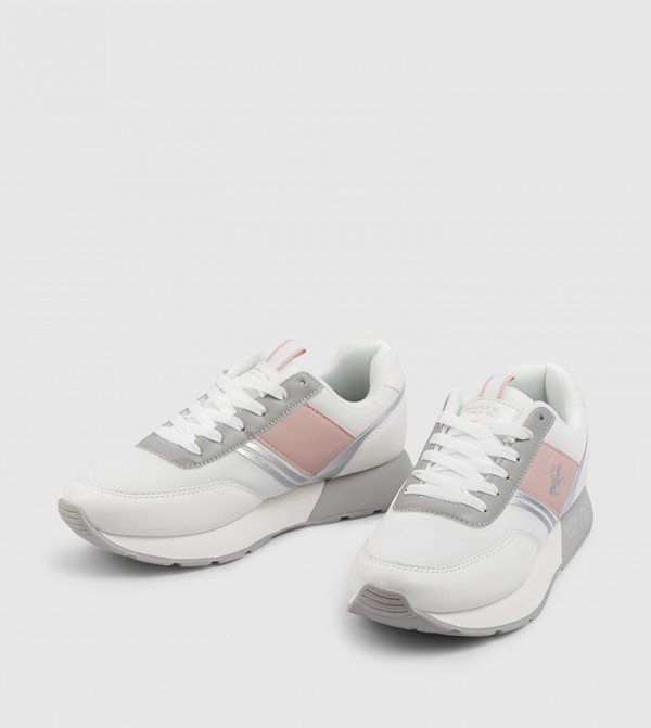 Beverly Hills Polo Club  Sneakers - Pink Low Top