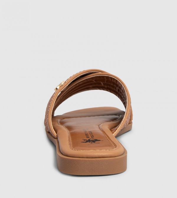 Beverly Hills Polo Club  Shoes - Brown Flat Sandals