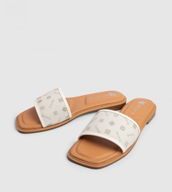 Beverly Hills Polo Club  Shoes - White Flat Sandals