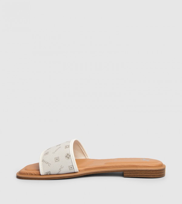 Beverly Hills Polo Club  Shoes - White Flat Sandals
