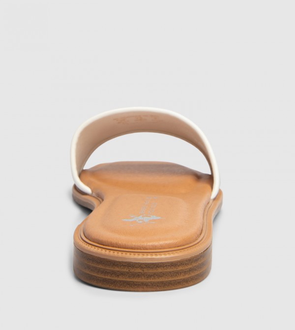 Beverly Hills Polo Club  Shoes - White Flat Sandals