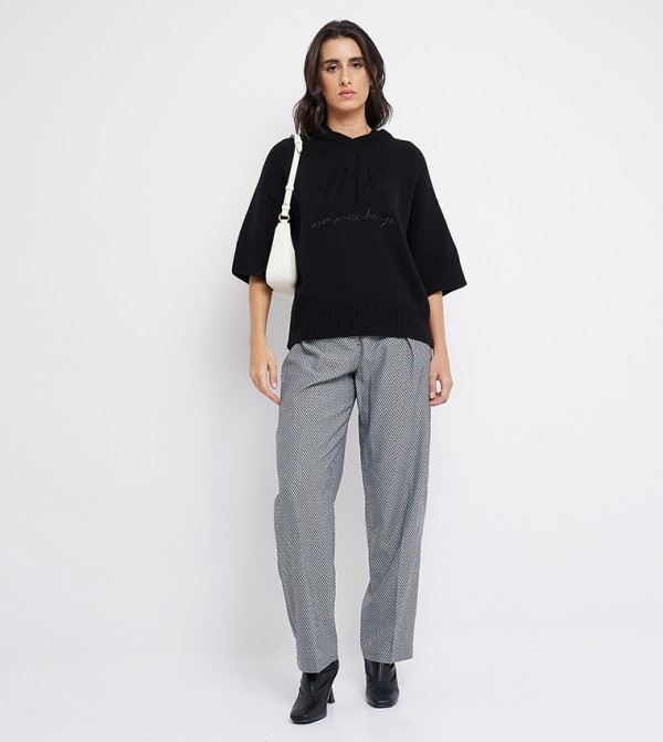 Armani Exchange  - Black Sweaters