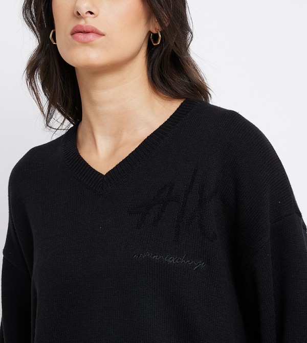 Armani Exchange - Black Sweaters