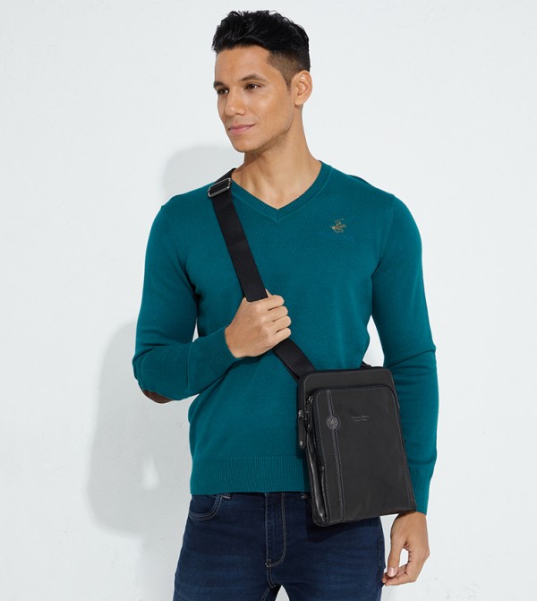 بيفرلي هيلز بولو كلوب  حقائب خصر - أسود حقائب بحمالة طويلة