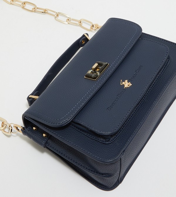 Beverly Hills Polo Club Shoulder Bags - Blue Satchel