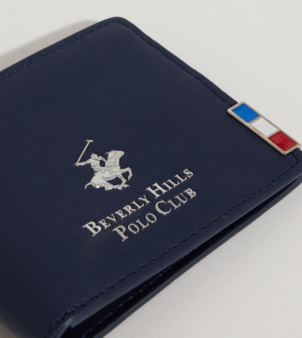 Beverly Hills Polo Club  Wallets - Navy Small Leather Goods