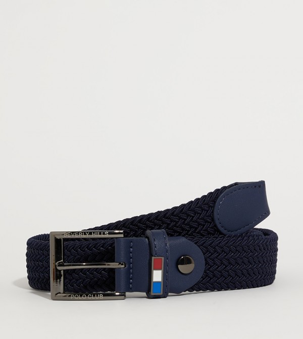 Beverly Hills Polo Club  Belts - Navy Non Leather Belts