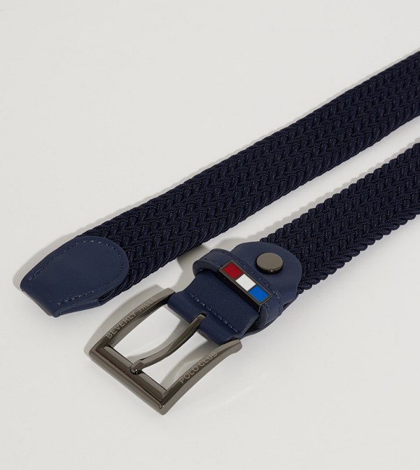 Beverly Hills Polo Club  Belts - Navy Non Leather Belts