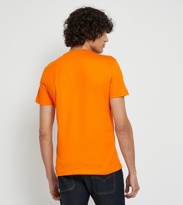 Diesel Diesel - Orange Casual T-Shirts