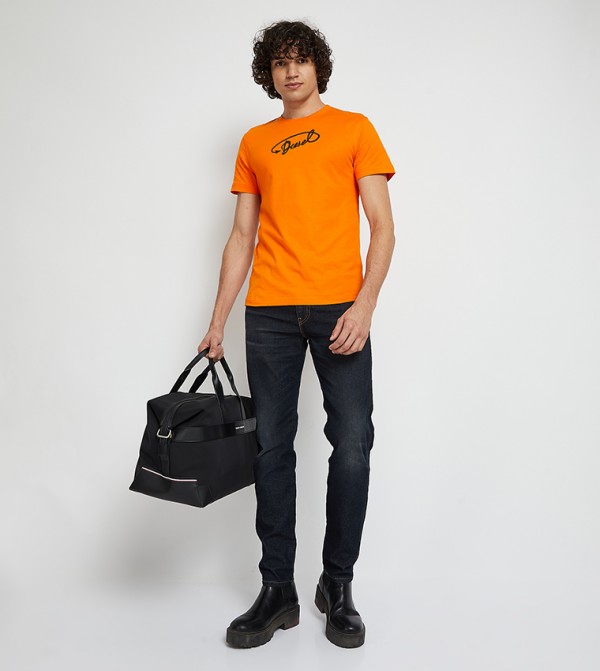 Diesel Diesel - Orange Casual T-Shirts