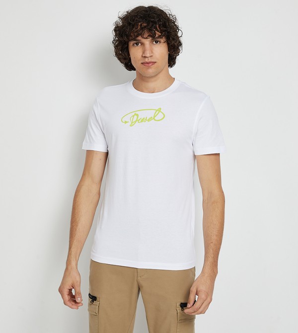 Diesel Diesel - White Casual T-Shirts