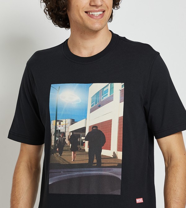 Diesel Diesel - Black Casual T-Shirts