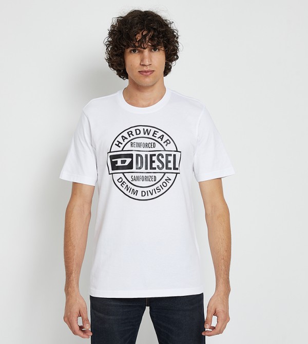 Diesel Diesel - White Casual T-Shirts