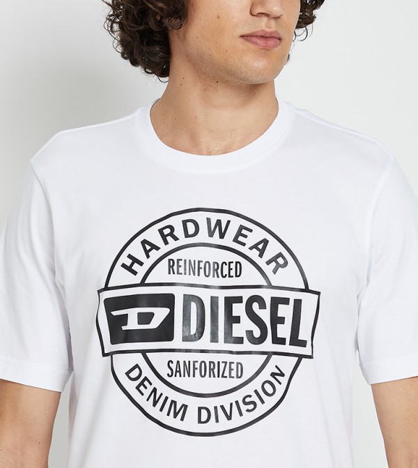 Diesel Diesel - White Casual T-Shirts