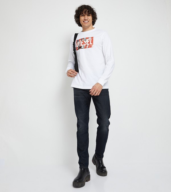 Diesel Diesel - White Casual T-Shirts
