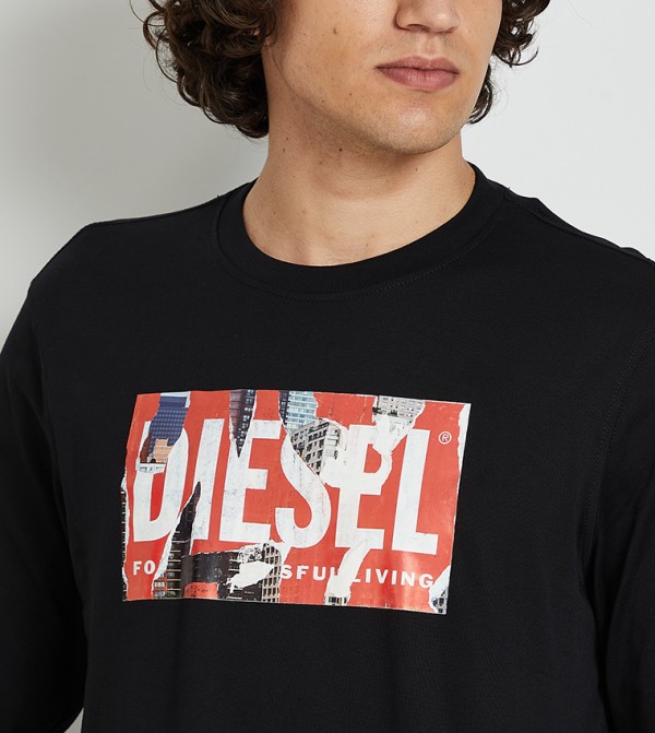 Diesel Diesel - Black Casual T-Shirts