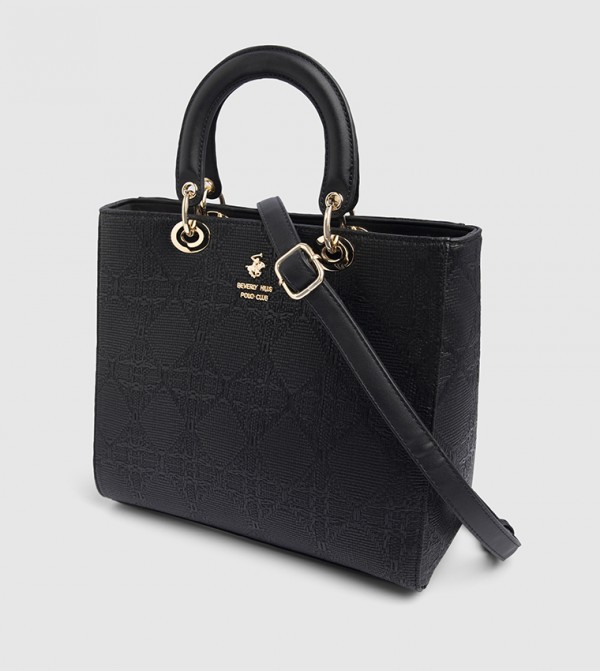 Beverly Hills Polo Club  Satchel Bags - Black Satchel Bags