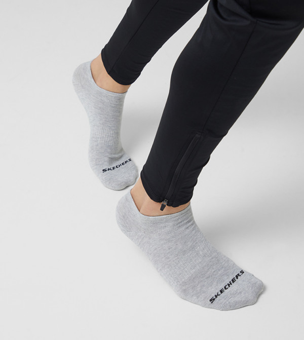 Skechers No show Socks - Grey Socks