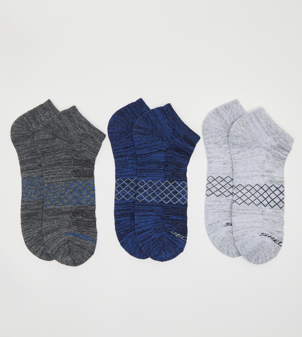 Skechers Socks - Multi Ankle Length Socks