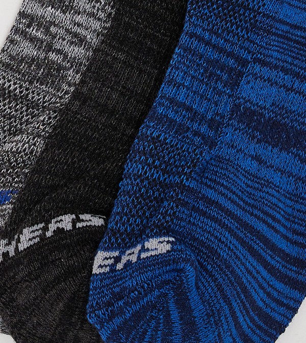 Skechers Socks - Black No Show Socks