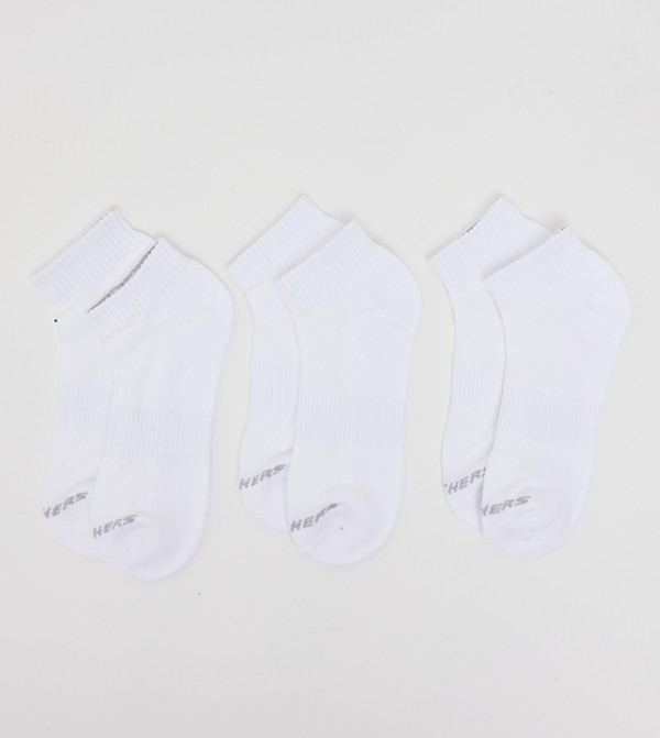Skechers  Socks - White Ankle Length Socks