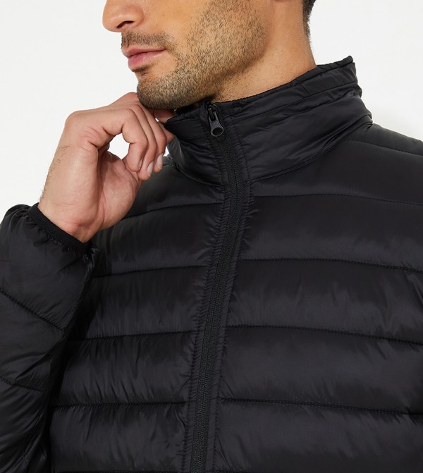 Beverly Hills Polo Club  Puffer Jackets - Black Puffer Jacket