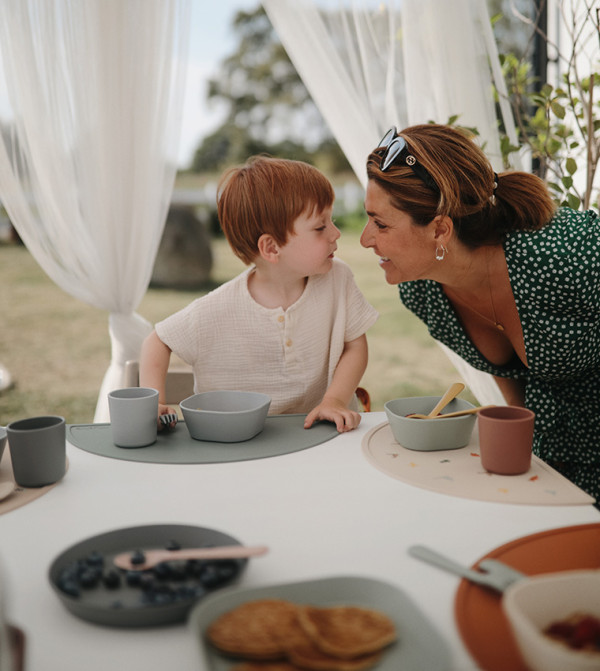 موشي - أزرق أطباق وأواني