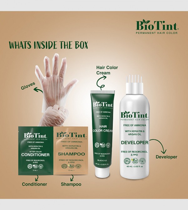 Biotint  Hair Color - Brown Hair Styling