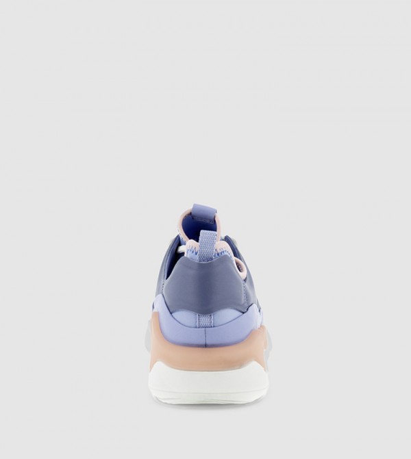 ECCO  - Blue Low Top