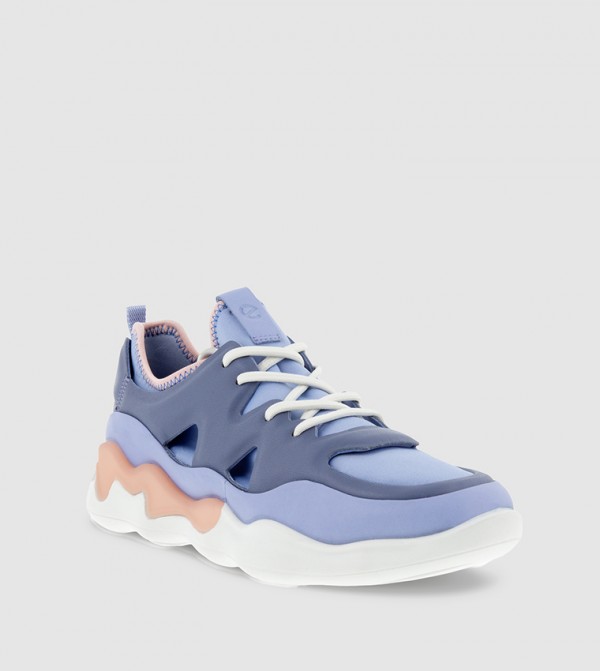 ECCO  - Blue Low Top