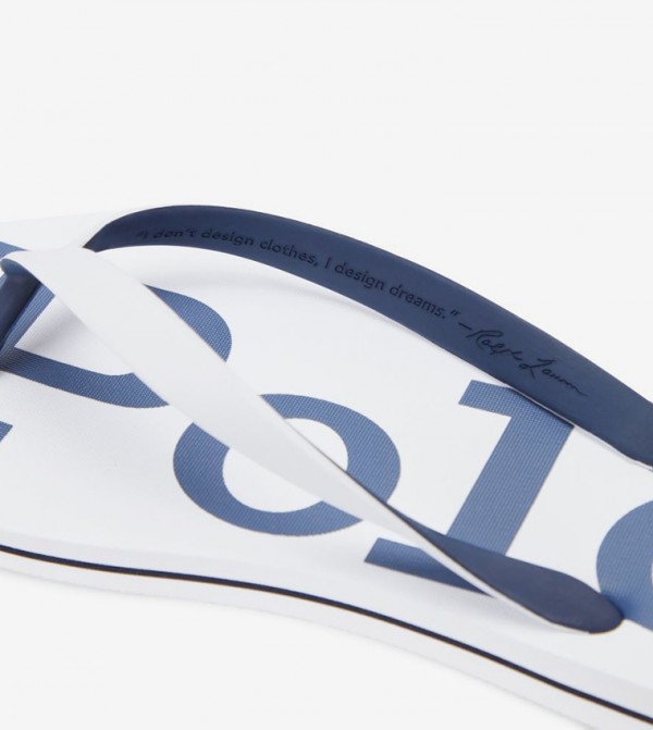 Polo Ralph Lauren  Flip-Flops - White Flip Flop