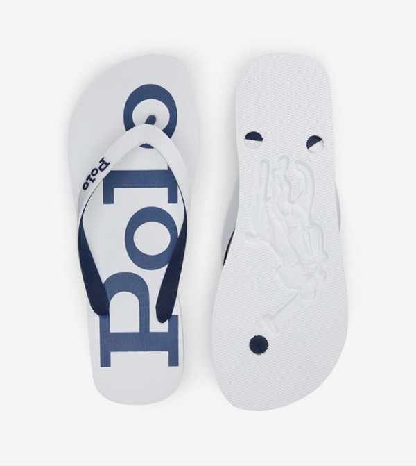 Polo Ralph Lauren  Flip-Flops - White Flip Flop