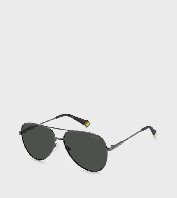 Polaroid  - Grey Aviators