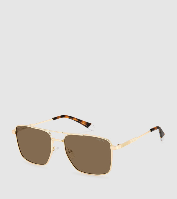 Polaroid Polaroid - Gold Square Sunglasses