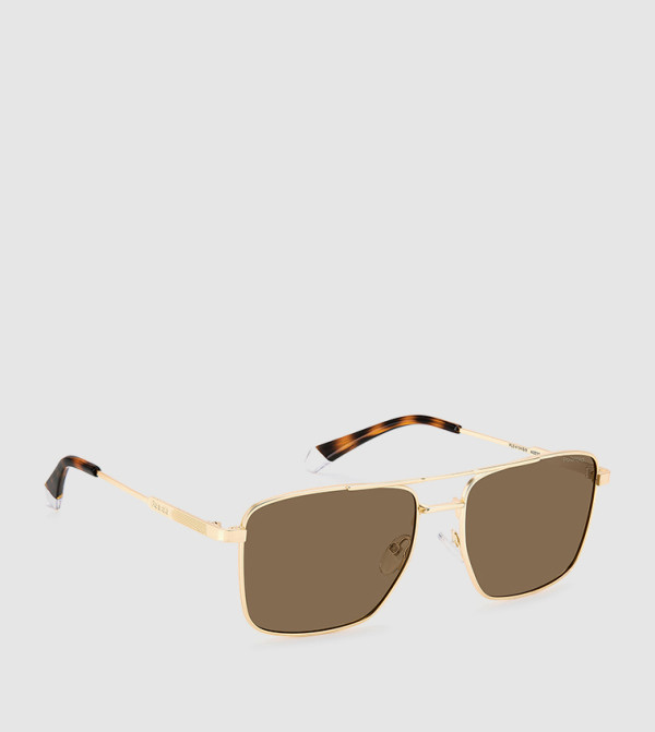 Polaroid Polaroid - Gold Square Sunglasses