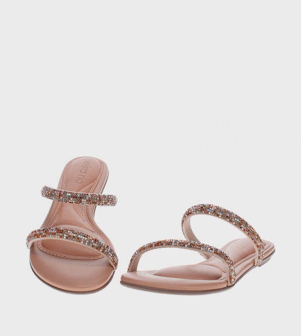 بيرا ريو  - بني  Flat Sandals
