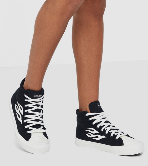 Straye Straye - Black High Top