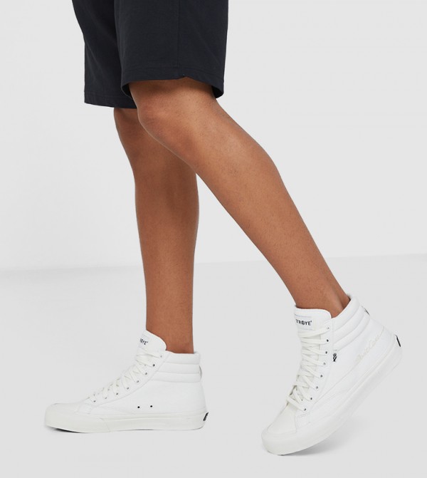Straye  - White High Top