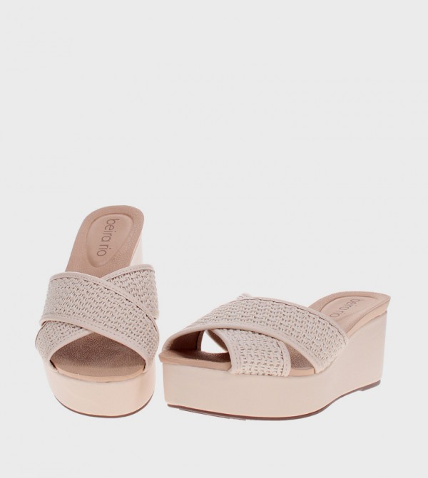 Beira Rio Beira Rio - Beige Wedges