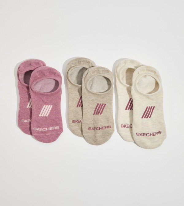 Skechers  Socks - Multi No Show Socks