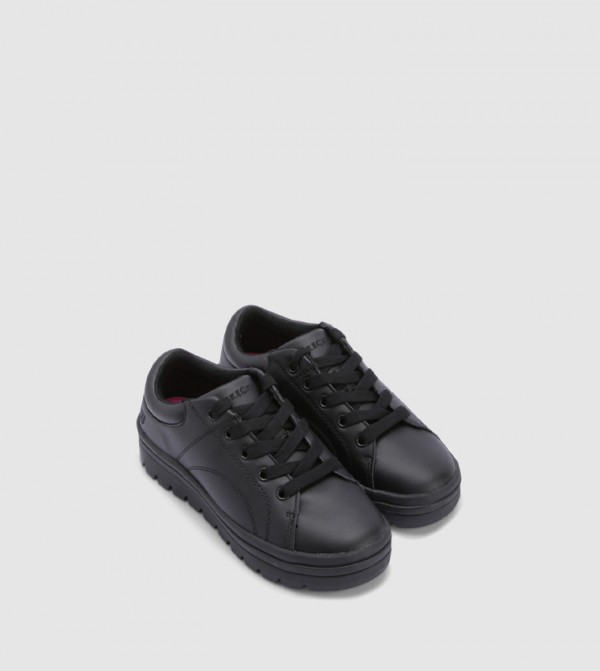 Skechers skechers school shoes - Black Low Top